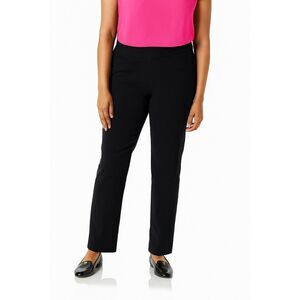 NEW Briggs Black Career Pants Pull-On Size 18W NWT Tummy Control Comfort Waist